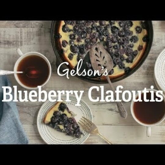 Blueberry Clafoutis Gelson's