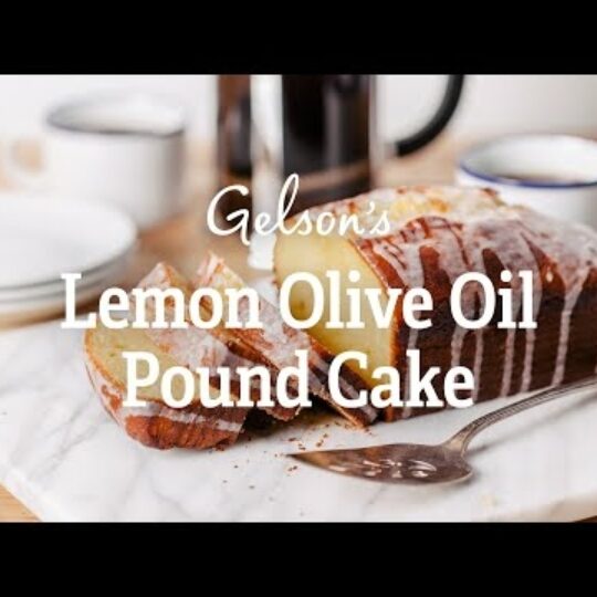 Lemon Olive Oil Pound Cake Gelson's