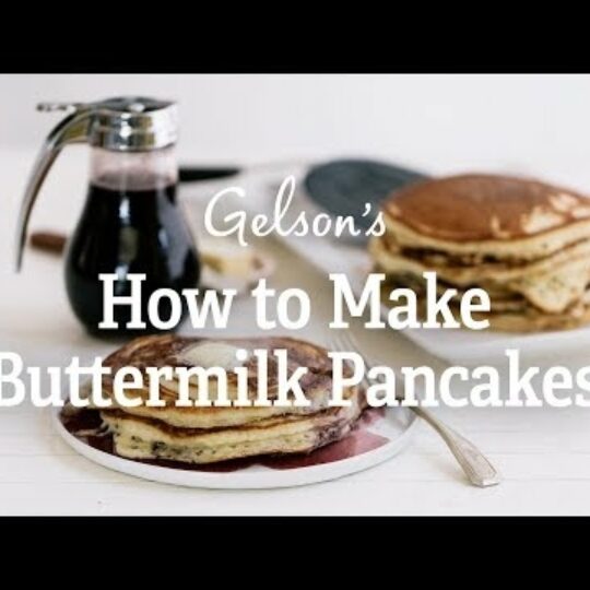 How to Make Buttermilk Pancakes & Blackberry Syrup   Blackberry Syrup Gelson's