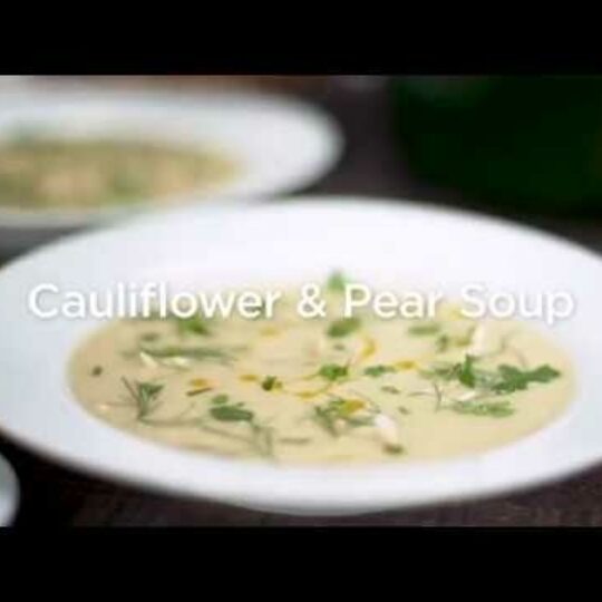 Cauliflower & Pear Soup Gelson's