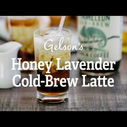 Honey Lavender Cold-Brew Latte Gelson's