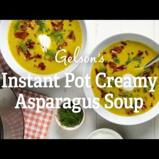 Instant Pot Creamy Asparagus Soup Gelson's