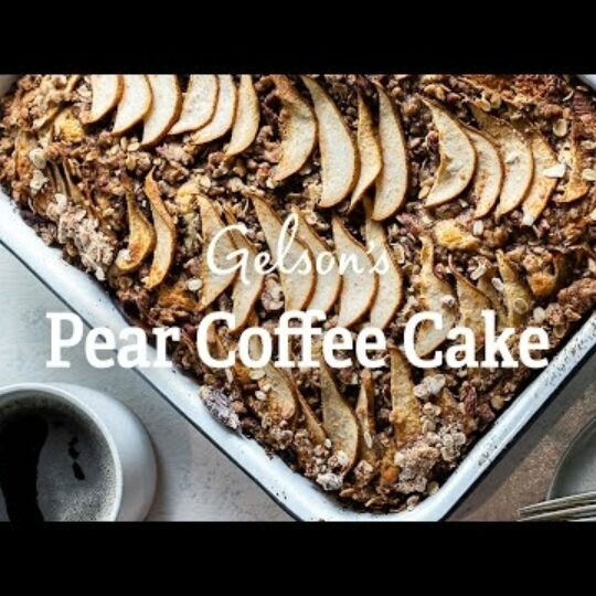 Pear Coffee Cake Gelson's