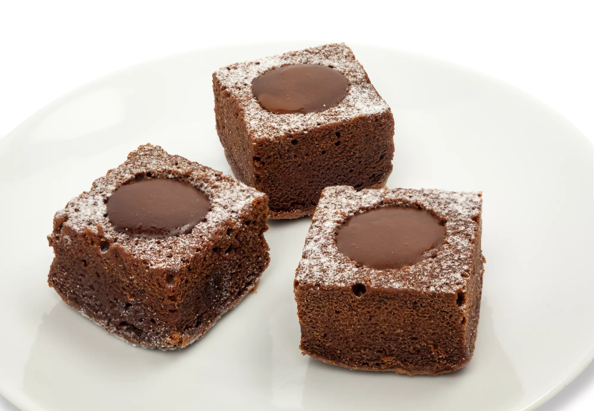 Flourless Chocolate Lava Cake Bites Flourless Chocolate Lava Cake