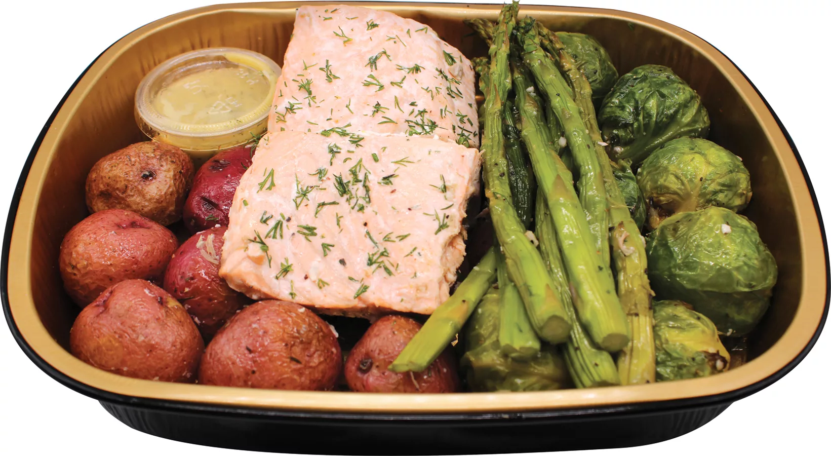 Poached Salmon for two at Gelson's