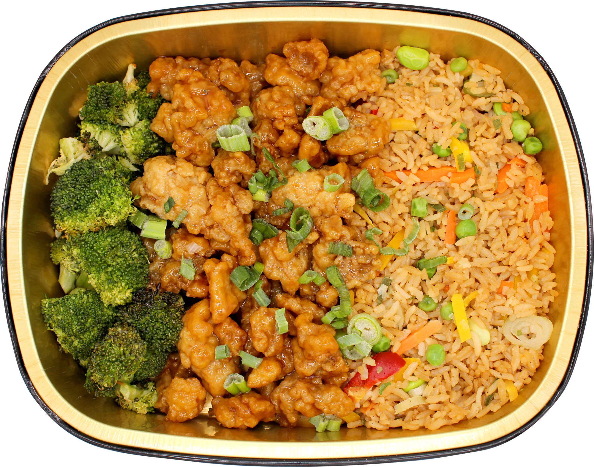 Orange Chicken Topdown Orange Chicken from Gelson's